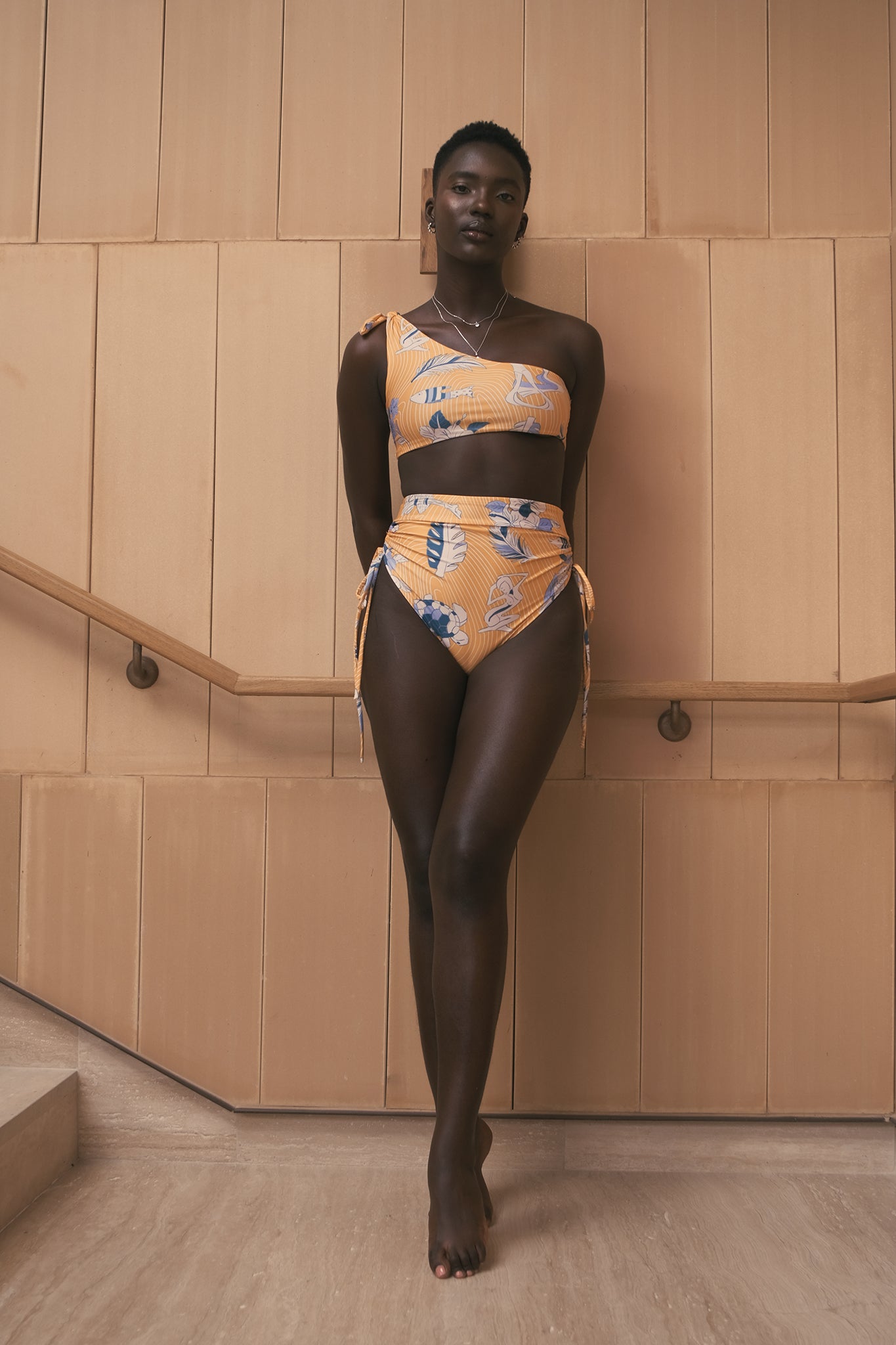 Catalina Bikini Bottom | Madera print
