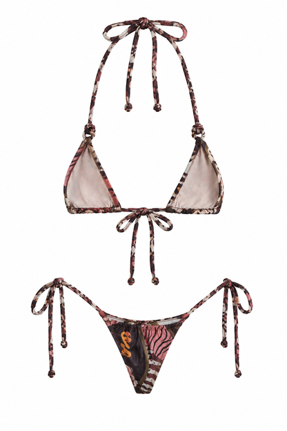 Colette Bikini Pajilla print | Before Noon