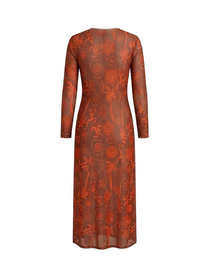 Julia Dress | Taíno Print