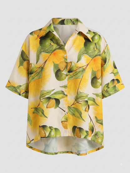 Marina Shirt | Limoncillo Print