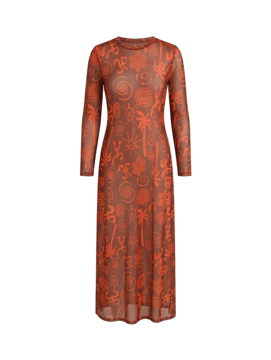Julia Dress | Taíno Print
