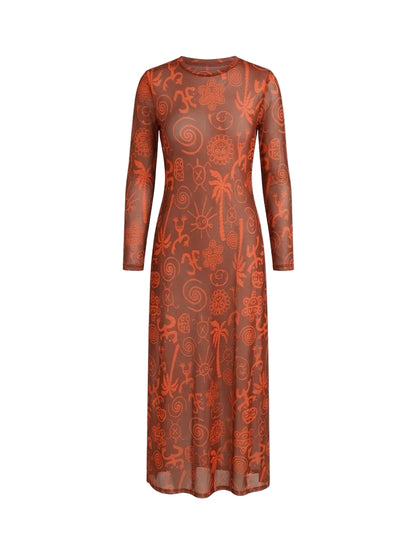 Julia Dress | Taíno Print