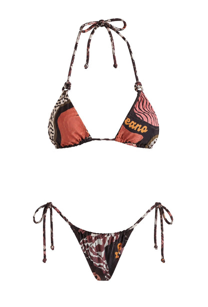 Colette Bikini Pajilla print | Before Noon